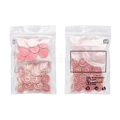 2 set 2 ciondoli smaltati in lega placcata oro di stili&nbsp;ENAM-YW0001-28E