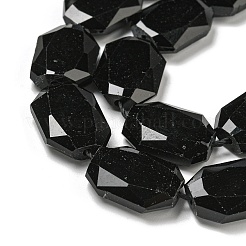 Natürlichen Obsidian Perlen Stränge&nbsp;G-P544-B03-01