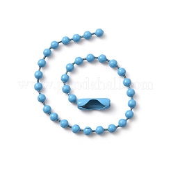 Chaîne à billes en fer&nbsp;DIY-WH0056-42D