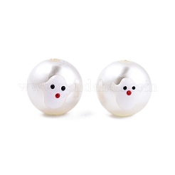 Perline di smalto perlato imitazione plastica abs opaco di Halloween&nbsp;KY-G020-01O