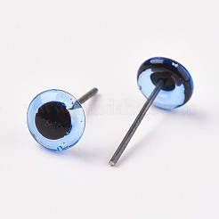 Yeux de poupée en verre d'artisanat&nbsp;LS-DIY-WH0020-B03-10mm