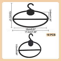 Espositore da appendere in plastica per sciarpa di seta&nbsp;ODIS-WH0099-29C