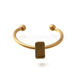 Offene Manschettenringkomponenten aus Edelstahl 304&nbsp;LS-STAS-M057-01A-G