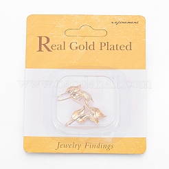 Crochets d'oreille en laiton&nbsp;X-KK-R058-147G