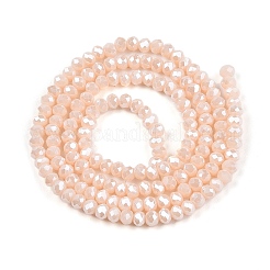 Chapelets de perles en verre électroplaqué&nbsp;LS-EGLA-A044-P2mm-A05