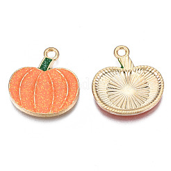 Herbst-Thema-Rack-Plating-Legierung Emaille-Anhänger&nbsp;PALLOY-N164-007