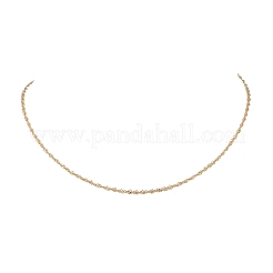 Collane a catena in acciaio inossidabile 304 Singapore&nbsp;NJEW-JN05167-01