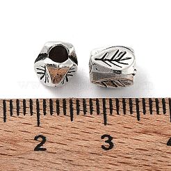 Tibetischer stil legierung perlen&nbsp;FIND-A035-02AS