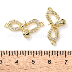 Placcatura in ottone con micro pavé di zirconi cubici&nbsp;KK-C084-10B-G