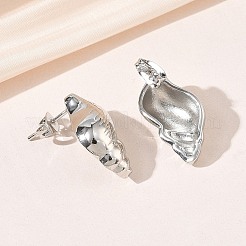 Boucles d'oreilles en laiton pour femmes&nbsp;EJEW-A167-02E-P
