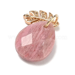 Colgantes naturales rhodonite&nbsp;G-K422-02KCG-04