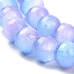 Fili di perline di selenite naturale&nbsp;G-P493-03D