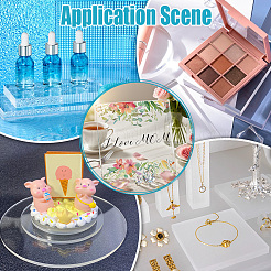 1 Stück Acryl-Displaysockel für den Schreibtisch&nbsp;ODIS-PH0002-07