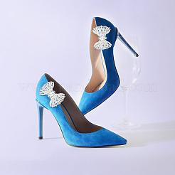 2 x Schuhdekoration mit Schleife.&nbsp;AJEW-FH0004-43