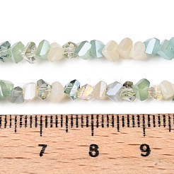Galvanisieren Glasperlen&nbsp;GLAA-T023-A17-03