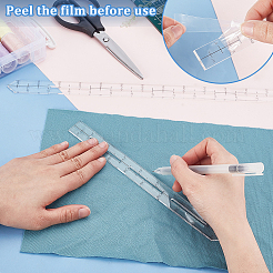2 Stück 2 Stile Acryl-Messwerkzeug&nbsp;TOOL-GA0002-05