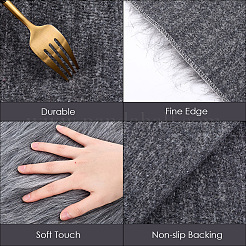 Tissu en peluche pour bricolage&nbsp;DIY-WH20002-95C
