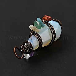 Ciondoli appuntiti opaliti&nbsp;G-G860-03R-04