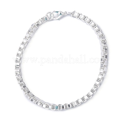 Laiton unisexe bracelets de la chaîne de boîte&nbsp;BJEW-BB12538