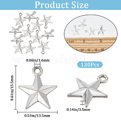 130 pièces pendentifs en alliage de style tibétain&nbsp;FIND-SC0007-52