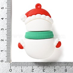 Pendentifs en plastique PVC sur le thème de Noël&nbsp;LS-FIND-I059-01F