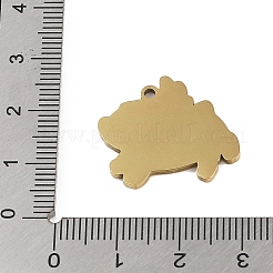 201 Edelstahlanhänger&nbsp;STAS-C095-26G