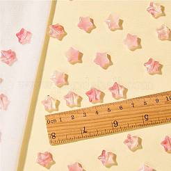 100 Stück handgefertigte Bunte Malerei-Perlen in Farbverlaufsfarbe&nbsp;DIY-SZ0010-51C