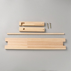 Aufbewahrungsregal für Bastelband-Organizer aus Holz&nbsp;AJEW-WH0475-20