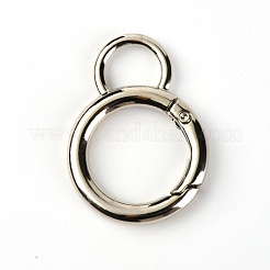 (vendita di liquidazione) chiusure ad anello con molla in lega di zinco&nbsp;PALLOY-WH0085-43A