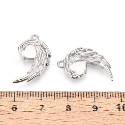Cabochon pendenti in acciaio inossidabile 304&nbsp;X-STAS-N114-28P