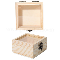 Scatole portaoggetti in legno per gioielli e bigiotteria&nbsp;CON-WH20012-03B