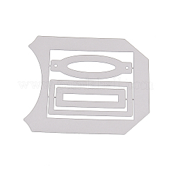 Haftnotizrahmen Kohlenstoffstahl Stanzformen Schablonen&nbsp;DIY-F032-07