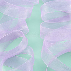 Ruban d'organza&nbsp;ORIB-T001-25mm-BK42