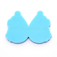 Tropfenform mit Dame als Anhänger aus Silikon&nbsp;DIY-WH0175-52