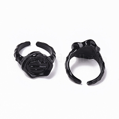 Manschettenringe aus lackierter Legierung&nbsp;RJEW-T011-15-RS