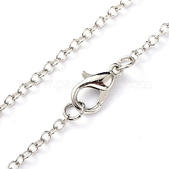 Colliers pendentif cube médaillon en alliage lumineux&nbsp;NJEW-F284-04A