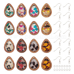 Kit de fabrication de boucles d'oreilles bricolage&nbsp;DIY-TA0005-93B