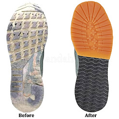 Zapatos de goma antideslizantes suela de tacón inferior&nbsp;FIND-WH0148-753B-01