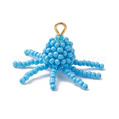 Oktopus-Anhänger aus Glasperlen&nbsp;PALLOY-MZ01104