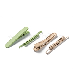 Sprühlackierte Alligator-Haarspangen-Sets&nbsp;PHAR-F009-06