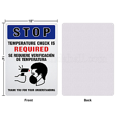 Señales de advertencia de aluminio con protección UV e impermeables&nbsp;AJEW-GL0001-05C-09