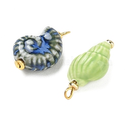 20 pendentif en porcelaine fait main&nbsp;PALLOY-HS00033
