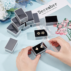 Aufbewahrungsbox für Schmuck aus Acryl&nbsp;CON-WH0089-10A