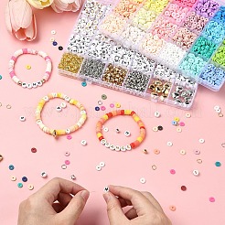 DIY-Kits zur Herstellung von Armbändern aus flachen&nbsp;DIY-YW0011-07A