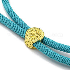 Braccialetti con corde di nylon adatti per ciondoli per connettori&nbsp;AJEW-P116-01G-13
