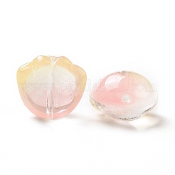 Perle di vetro verniciate a spruzzo trasparente&nbsp;GLAA-I050-05B
