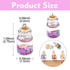 Pendenti in resina alimentare imitazione 10 pz 5 stili&nbsp;RESI-YW0001-65