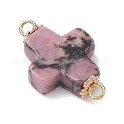 6 pz 6 stili avventurina verde naturale e diaspro rosso e quarzo rosa e rodonite e cristallo di quarzo e ciondoli di collegamento occhio di tigre&nbsp;PALLOY-JF04301