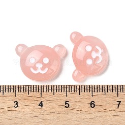 Cabochons décodés animaux en résine translucide&nbsp;RESI-M040-03-5