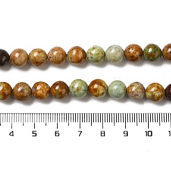 Fili di perline di crisocolla gialle naturali&nbsp;G-H298-A07-03